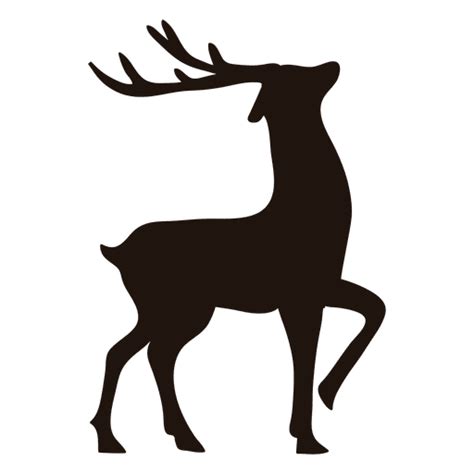 Reindeer Silhouette Vector at Vectorified.com | Collection of Reindeer ...