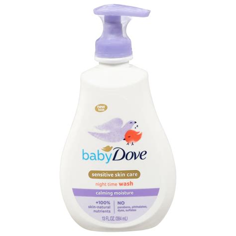 Baby Dove Sensitive Skin Care Night Time Wash - Shop Body wash at H-E-B