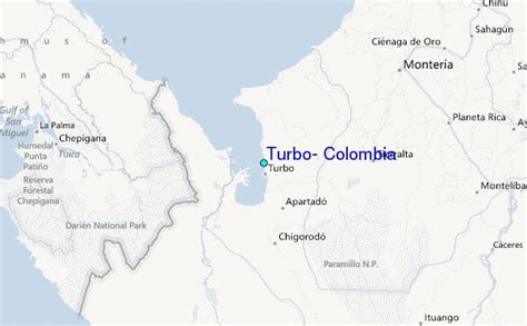 Turbo, Colombia Tide Station Location Guide