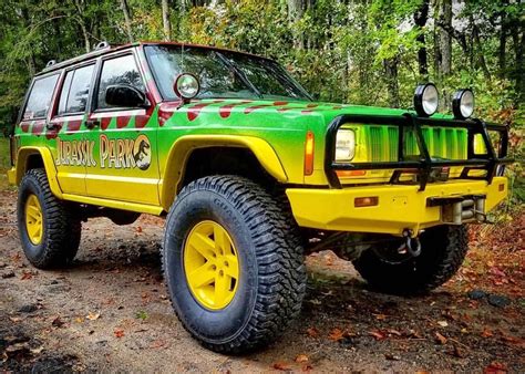 mcg89: “winning ” | Jurassic park jeep, Jeep wrangler, Lifted jeep cherokee