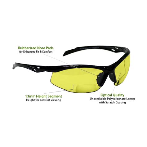 Bifocal Safety Glasses : Magnifying Aids, Magnifiers, Magnifying ...