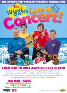 The Wiggles Tour Announcements 2024 & 2025, Notifications, Dates ...