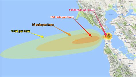 Nuclear Bomb Effects Map