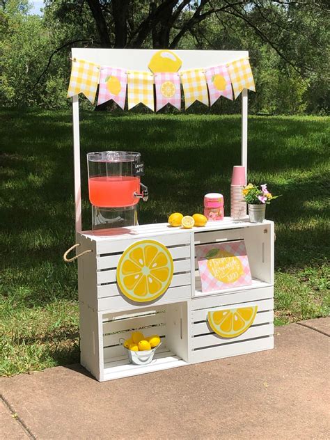 Lemonade Stand Complete With All Accessories and Decor - Etsy