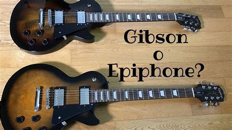 Gibson vs.Epiphone - YouTube