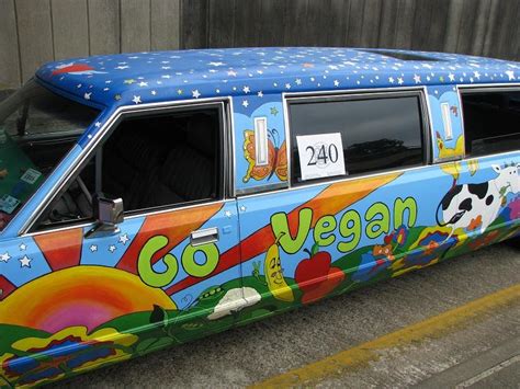 Walking the Vegan Line: Go Vegan Art Car