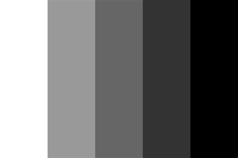 Web-safe Grayscale Color Palette