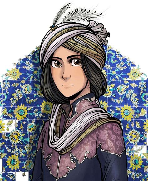 PERSIAN PAINTING in 2022 | Girls cartoon art, Character design, Book ...