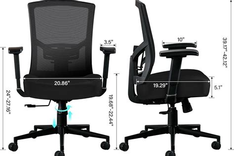 At last! An office chair deal that supports big and tall this Black ...