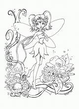 Beautiful Fairy Coloring Pages  Home sketch template