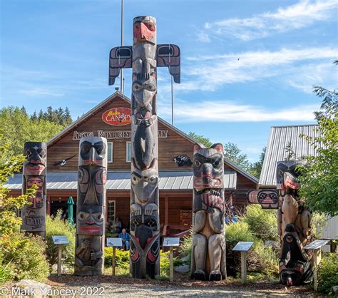 Ketchikan Totem Poles - Mark Yancey Photo