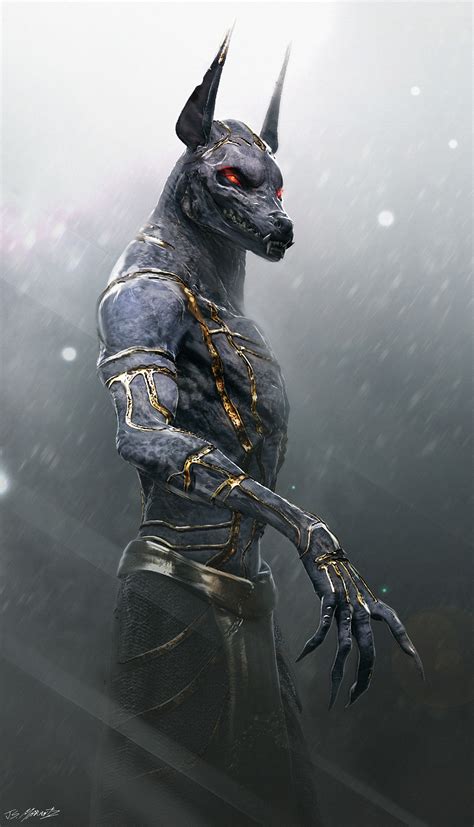 Jerad S. Marantz - Gods of Egypt: Anubis Designs