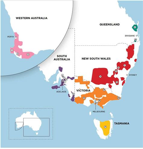 Read Wine Region Map Of Australia Online