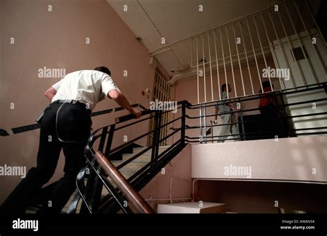 Highpoint Prison, Suffolk, England. Photographed with permission for The Independent newspaper ...