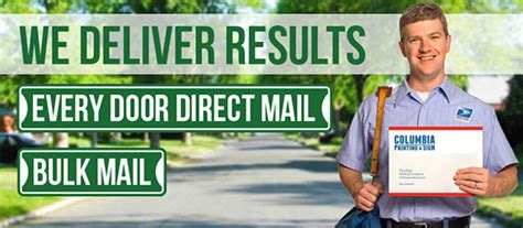 Direct Mail & Every Door Delivery - Columbia Printing & Sign