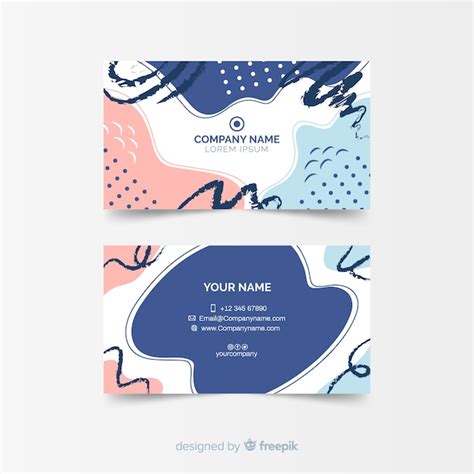 Free Vector | Abstract business card template