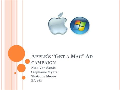 PPT - Apple’s “Get a Mac” Ad campaign PowerPoint Presentation, free download - ID:6243099