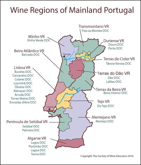 Portugal – SWE Map 2017 – Wine, Wit, and Wisdom