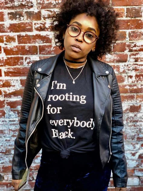 Download Rooting For Everybody Black_ T Shirt_ Woman Brick Wall ...