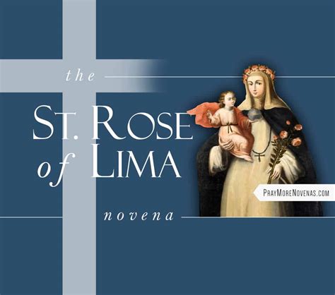 St. Rose of Lima Novena - Pray More Novenas - Novena Prayers & Catholic ...