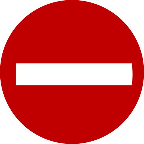 Download Wrong Way, Road Sign, Roadsign. Royalty-Free Vector Graphic ...