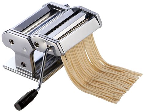 Winco NPM-7 7" Stainless Steel Pasta Maker with Detachable Cutter - LionsDeal