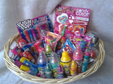 Ring Pop Push Pops Baby Bottle Pops Candy Gift Basket