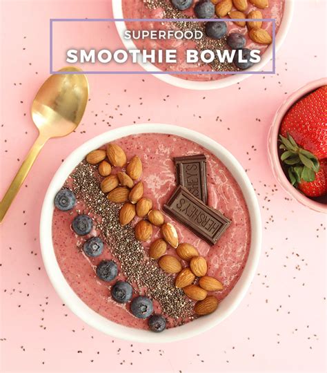 Superfood Smoothie Bowls for Any Time of Day - Glitter & Bubbles