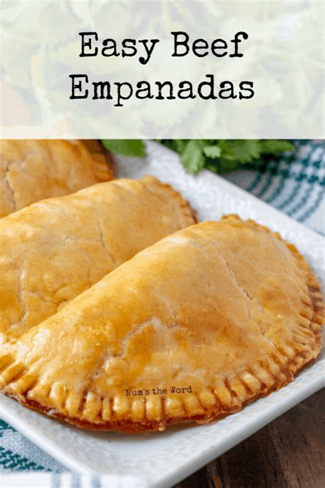 Easy Beef Empanada Recipe