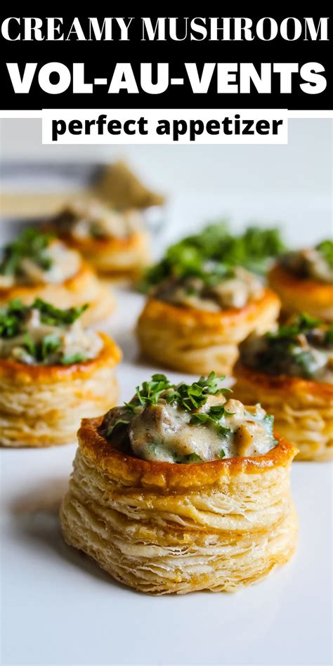 Mushroom vol au vent – Artofit