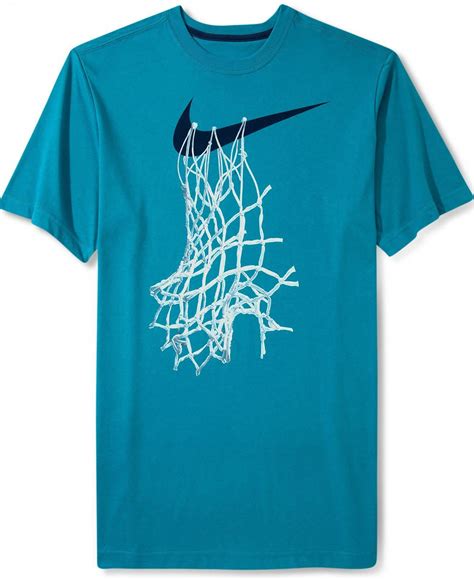 Nike Shirt, Short-Sleeve Graphic Basketball Net T-Shirt - T-Shirts ...