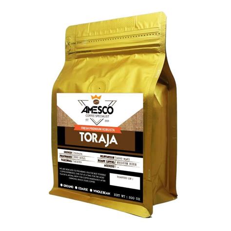 Promo KOPI ROBUSTA TORAJA 200GR - KOPI BIJI | Kopi Toraja Diskon 17% di Seller AMESCO COFFEE ...