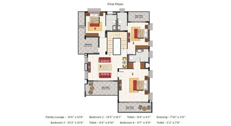 Antilla House Floor Plan - floorplans.click