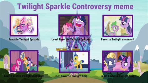 Twilight Sparkle Controversy Meme by GeoNonnyJenny on DeviantArt