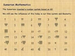 Here is a picture of mathematics back then.