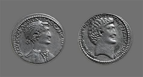 Tetradrachm (Coin) Portraying Queen Cleopatra VII | The Art Institute of Chicago