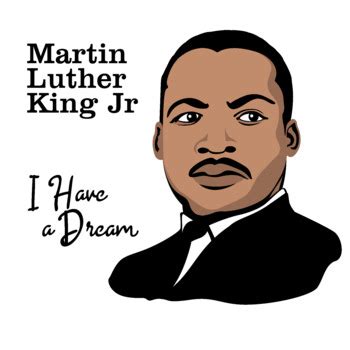 Martin Luther King Jr. Clipart