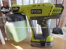 RYOBI ONE+ 18V ProTip Reversible Tip Paint Sprayer Review • Mommy's Memorandum