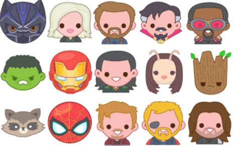 Escoja el mejor emoji de Avengers Infinity War