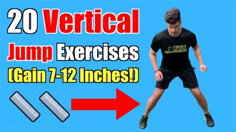 20 Vertical Jump Exercises To Do Every Other Day! (Full Workout)