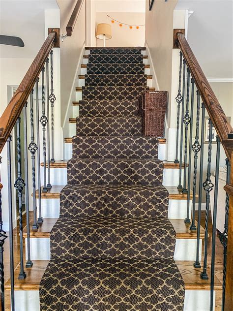 How To Choose a Carpet Runner for Your Stairs - Emmy Lou Styles