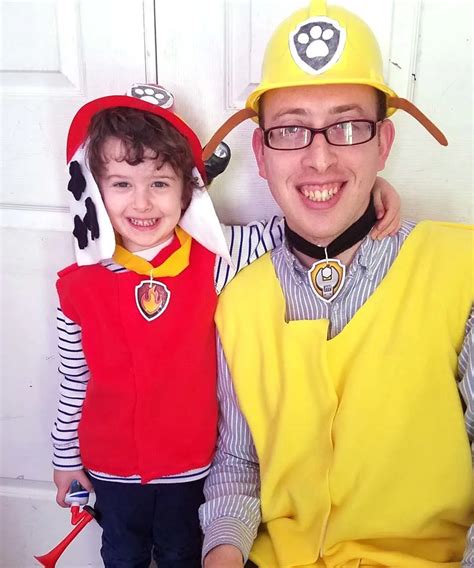 Rubble PAW Patrol Costume DIY * Moms and Crafters