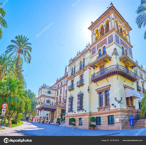 The historical hotel Alfonso XIII in Seville, Spain – Stock Editorial Photo © efesenko #341975418