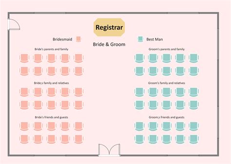 Perfect Wedding Seating Chart Guide | EdrawMax Online