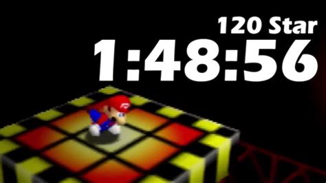 Super Mario 64 120 Star speedrun in 1:48:56 - YouTube