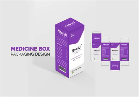 Medicine Box Packaging Design :: Behance