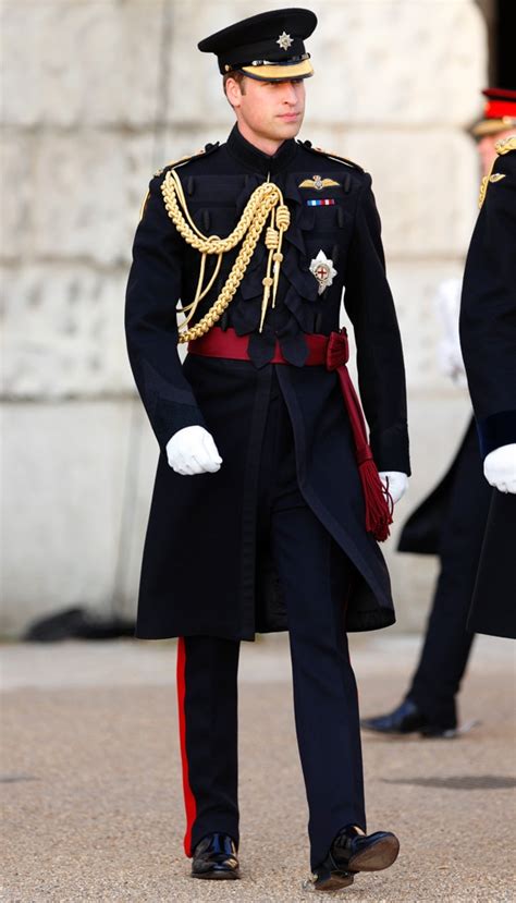 Prince William Looks Dashing in Black & Gold Irish Guards Uniform at Beating Retreat—See the ...