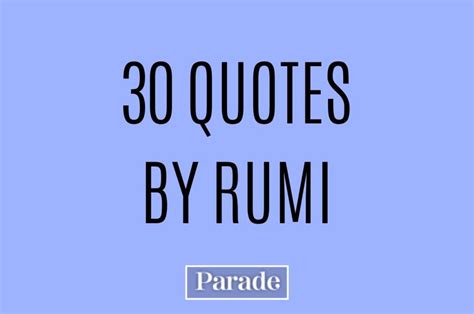 Rumi Love Quotes And Sayings