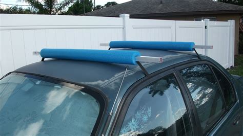 Diy 2 kayak roof rack ~ Easy build