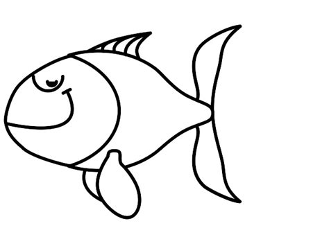 Fish, Black And White Clip Art at Clker.com - vector clip art online, royalty free & public domain